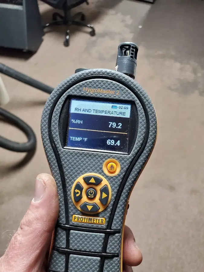 Moisture meter humidity assessment for Mold Remediation & Removal in Fort Mitchell